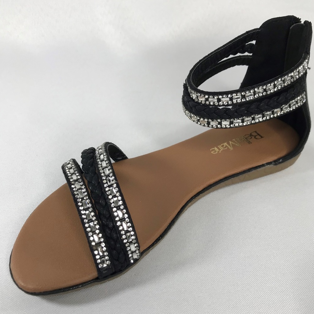 NWT Rhinestone Bella Marie Sandals